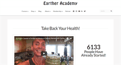 Desktop Screenshot of eartheracademy.com